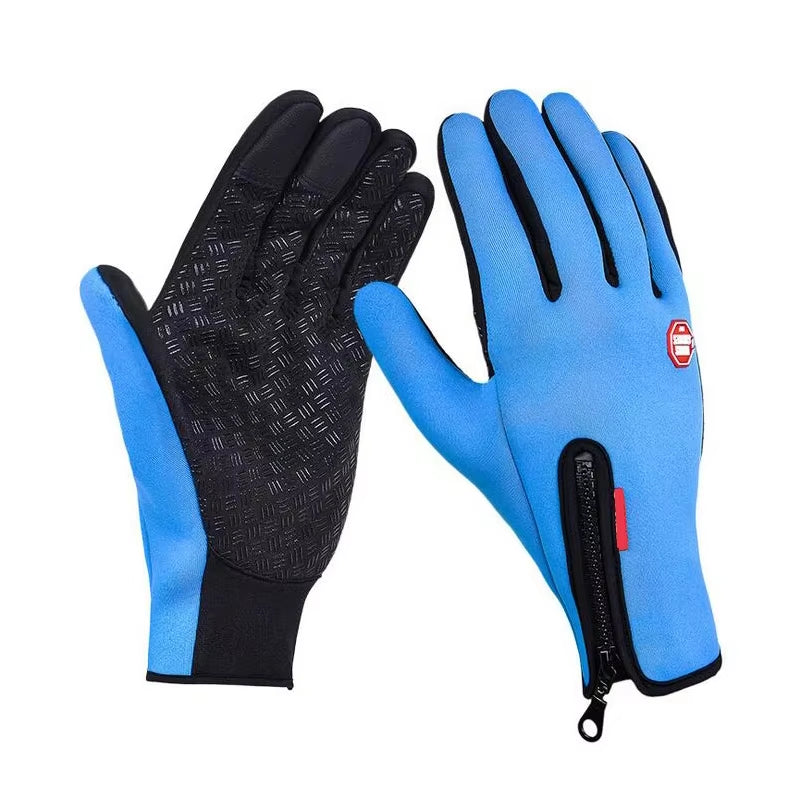 Motocross Gloves for Winter Warm Moto Gloves Touch Screen Windproof Outdoor Sport Gloves Warm Women Man Anti-Slip Waterproof